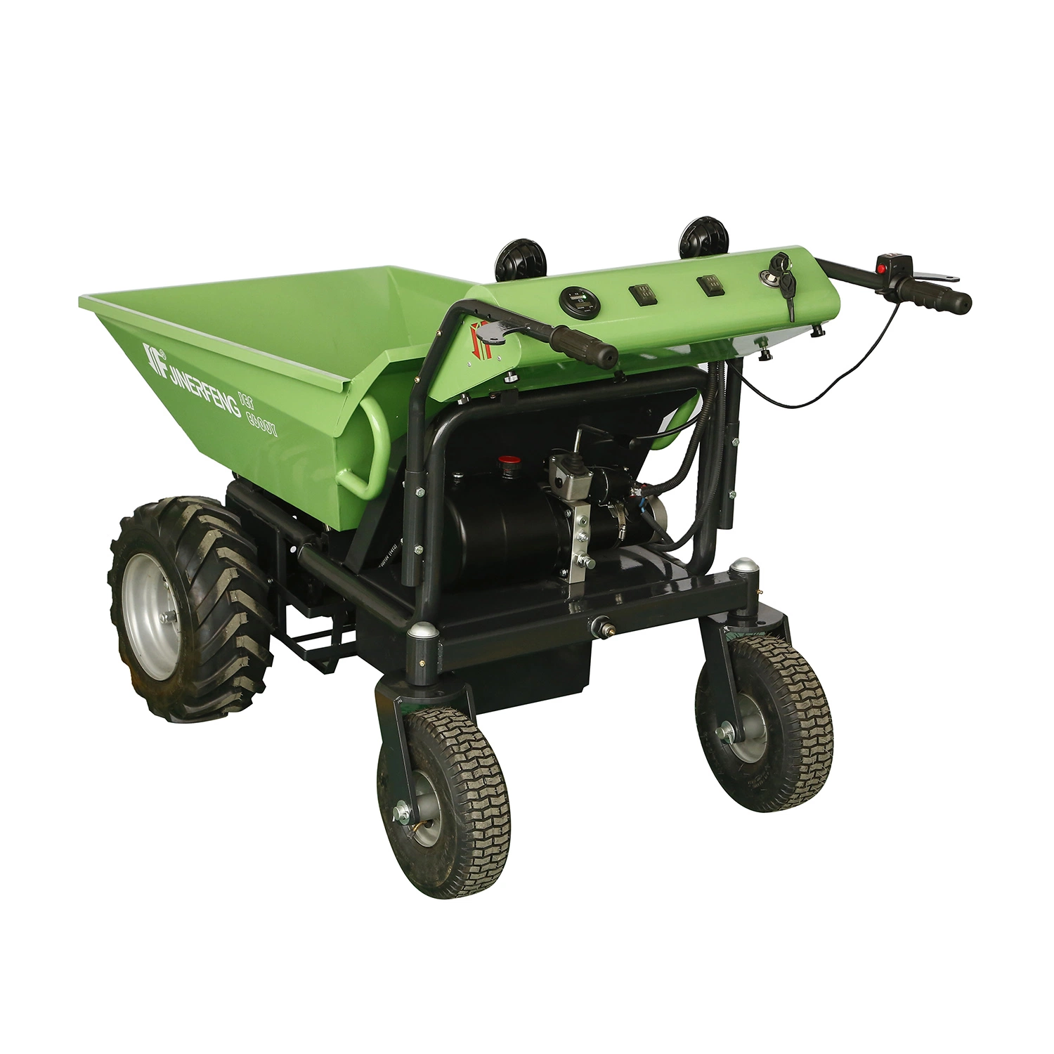 100% Electric Motorized Wheelbarrow Load 500kg