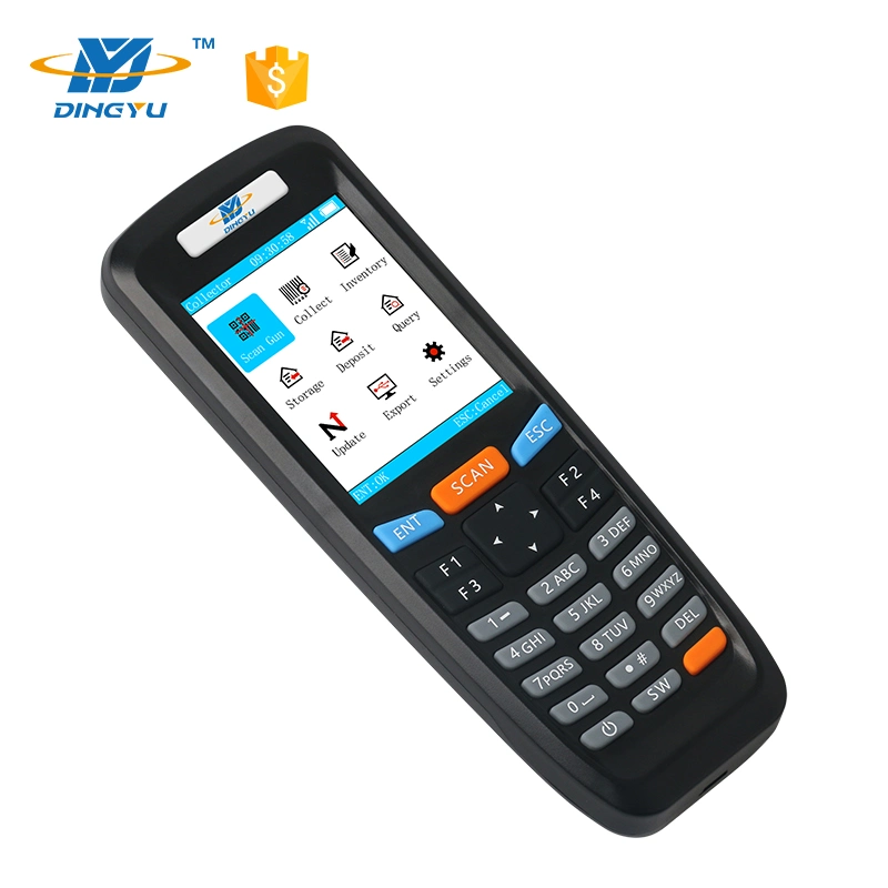 Portable Handheld PDA Scanner 1d 2D Barcode Wireless 2.4G Data Collector