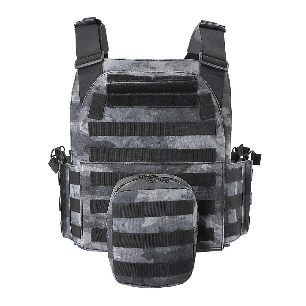 Doublesafe multifuncional personalizado Camouflage Táctica militar Vest desportos ao ar livre formação