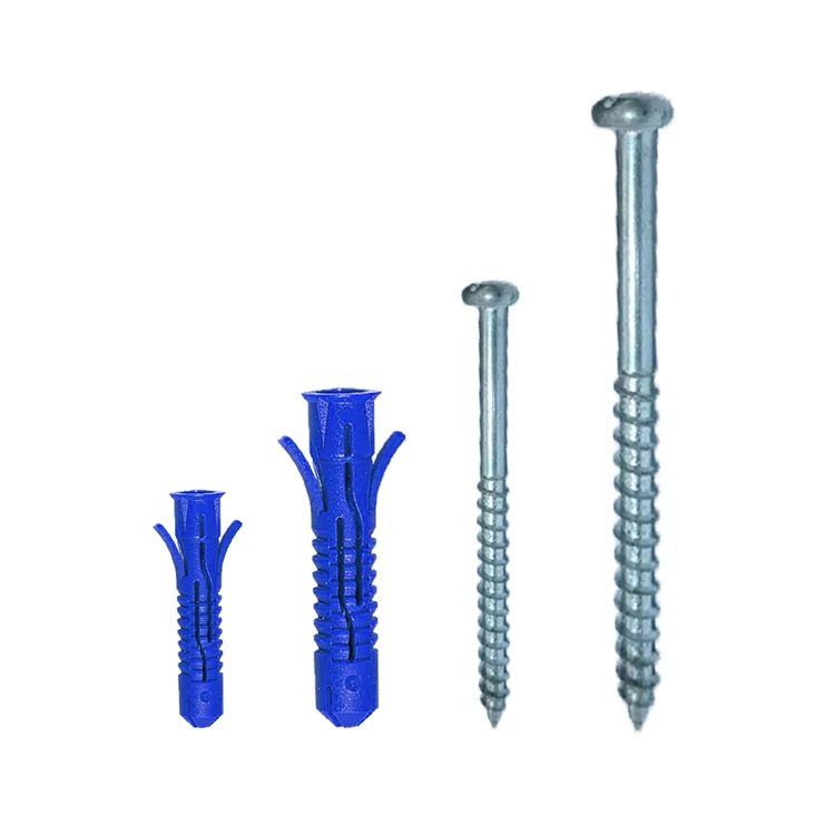 Trockenbau Anker mit Schraubankern Nylon Rahmenbefestigungswand Schraubenanker