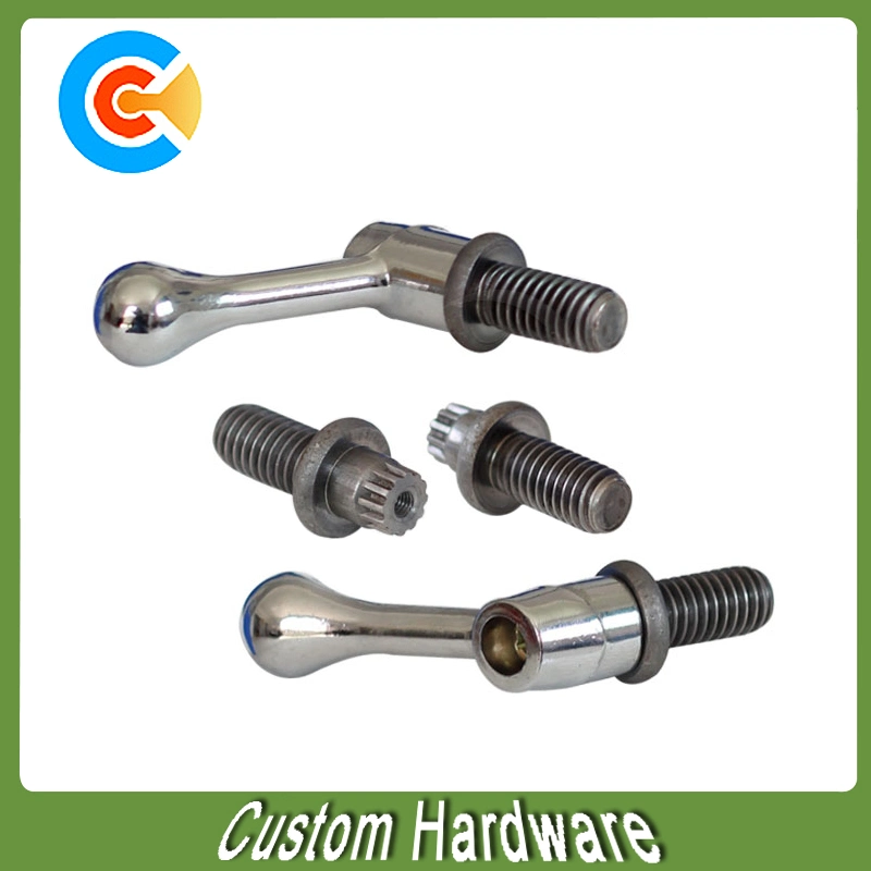 DIN/ANSI/BS/JIS Carbon-Steel/Stainless-Steel 4.8/8.8/10.9 Galvanized Handle Screw for Railway Bridge