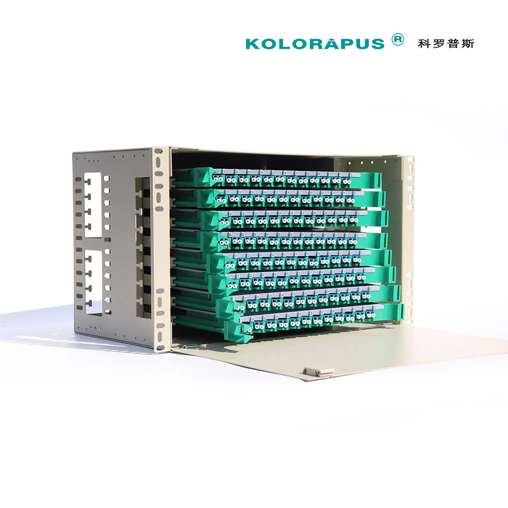 Kolorapus 96-Port ODF LWL Verteilerkasten (Dual LC-192 Kern)