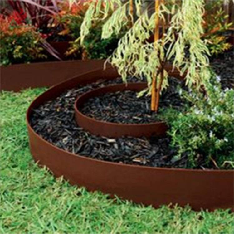 Elevate Your Outdoor Design with Corten Steel Bordering