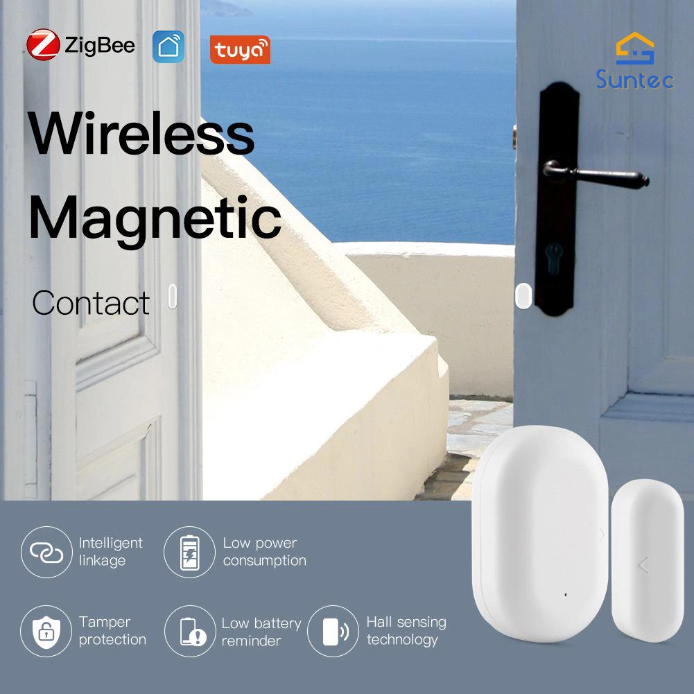 Tuya WiFi/Zigbee Home Security Home Door Magnet Sensor Alarm