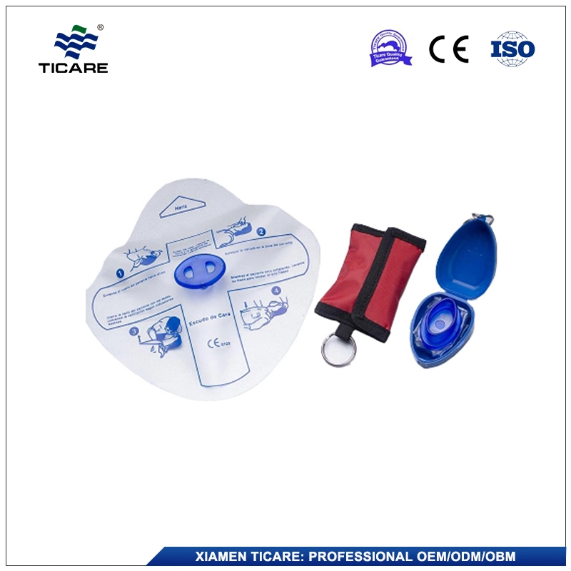 Hospital Quality Mouth to Mouth Resuscitation Aid CPR Face Shield with Filter