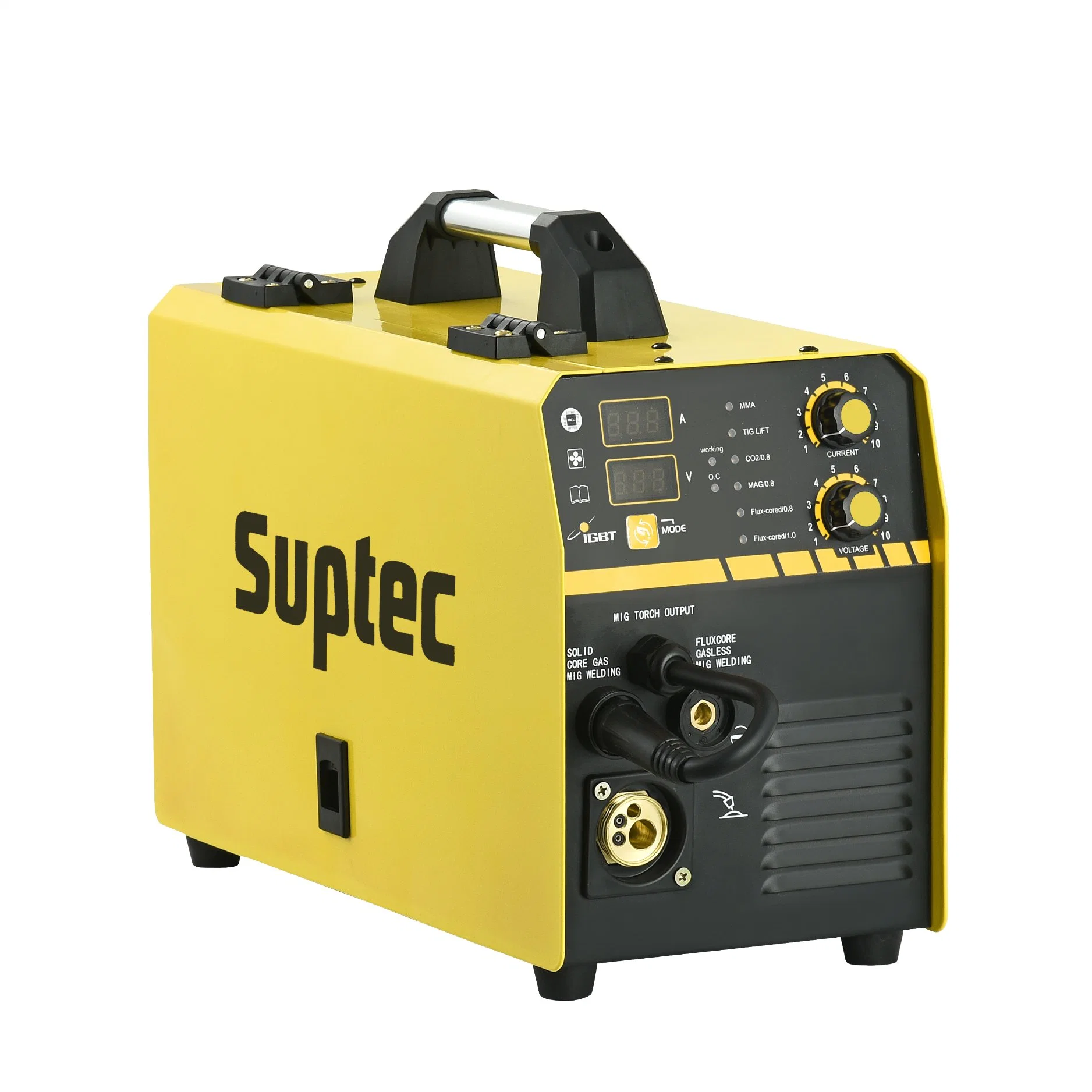 Suptec Top Brand Electric Portable Mobile 110V 220V Schweißwechselrichter Lichtbogenschweißmaschinen der MAM MIG 200