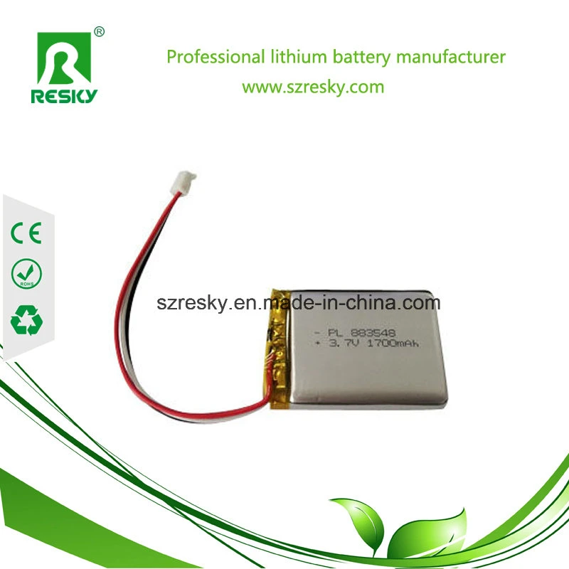 Rechargeable 3.7V Lipo Battery 883548 1700mAh for Laptop