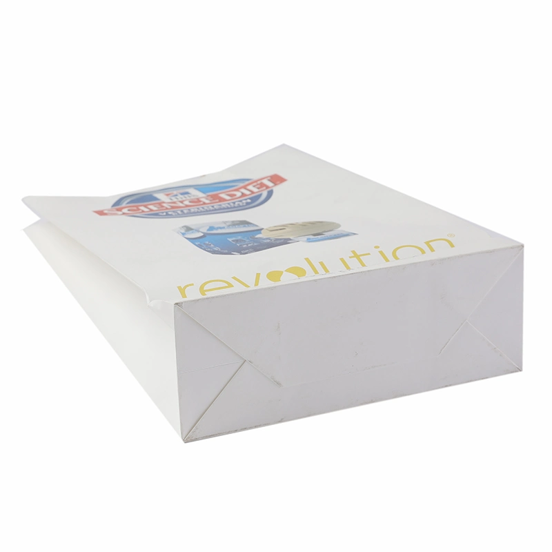 Colorful Printing Custom Made Recyclable Materials Paperbag