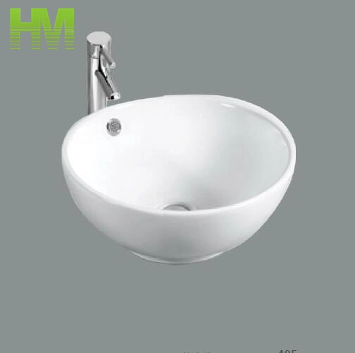 Sink Design Hot Sale Good Price Bathroom Art Wash Basin Ceramic Round Sink