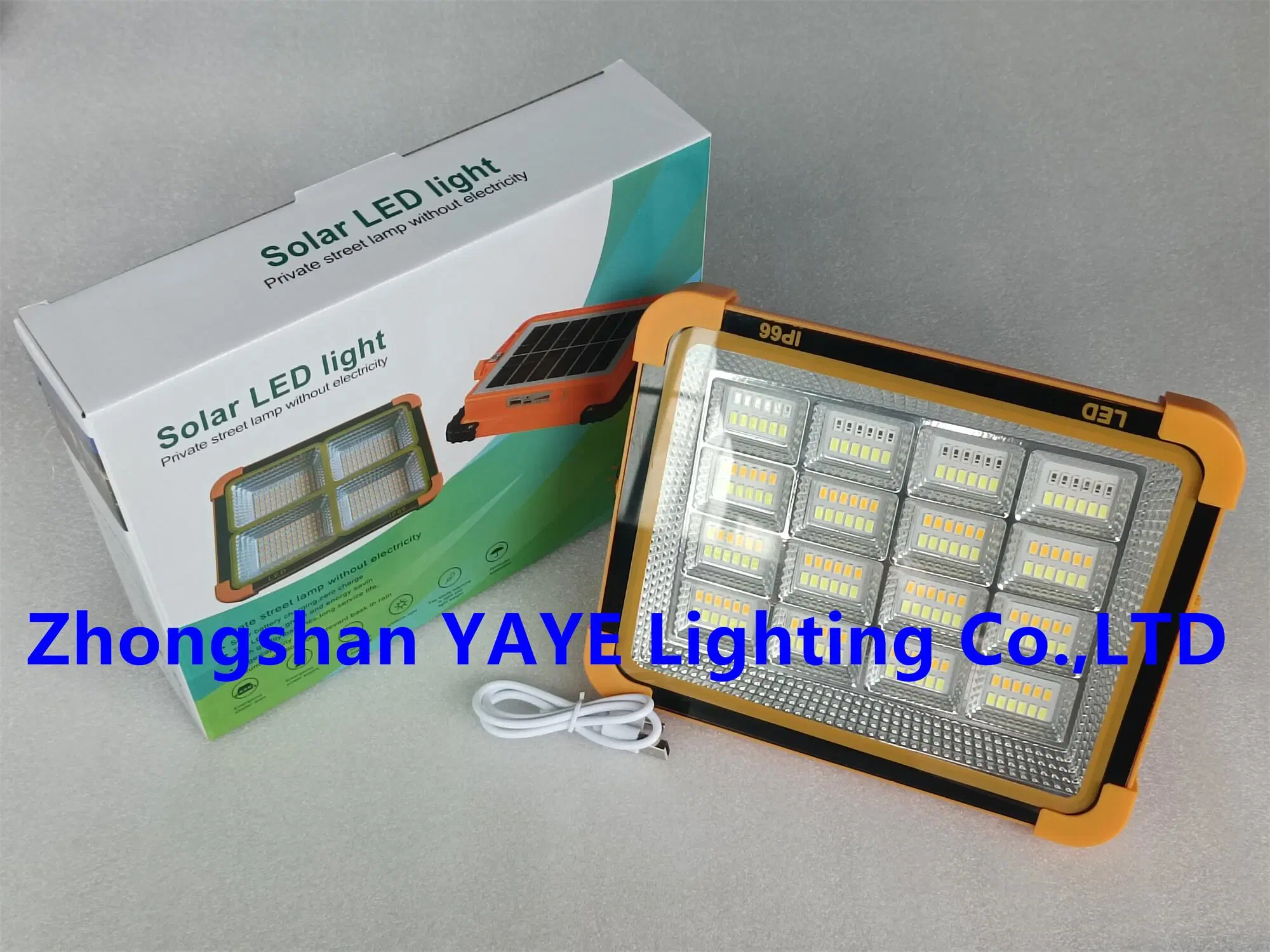 Yaye Hot Selling Factory Price CE Portable Mini 200W Lithium Battery Solar LED Camping Light with 3 Years Warranty/ 1000PCS Stock/Best Supplier