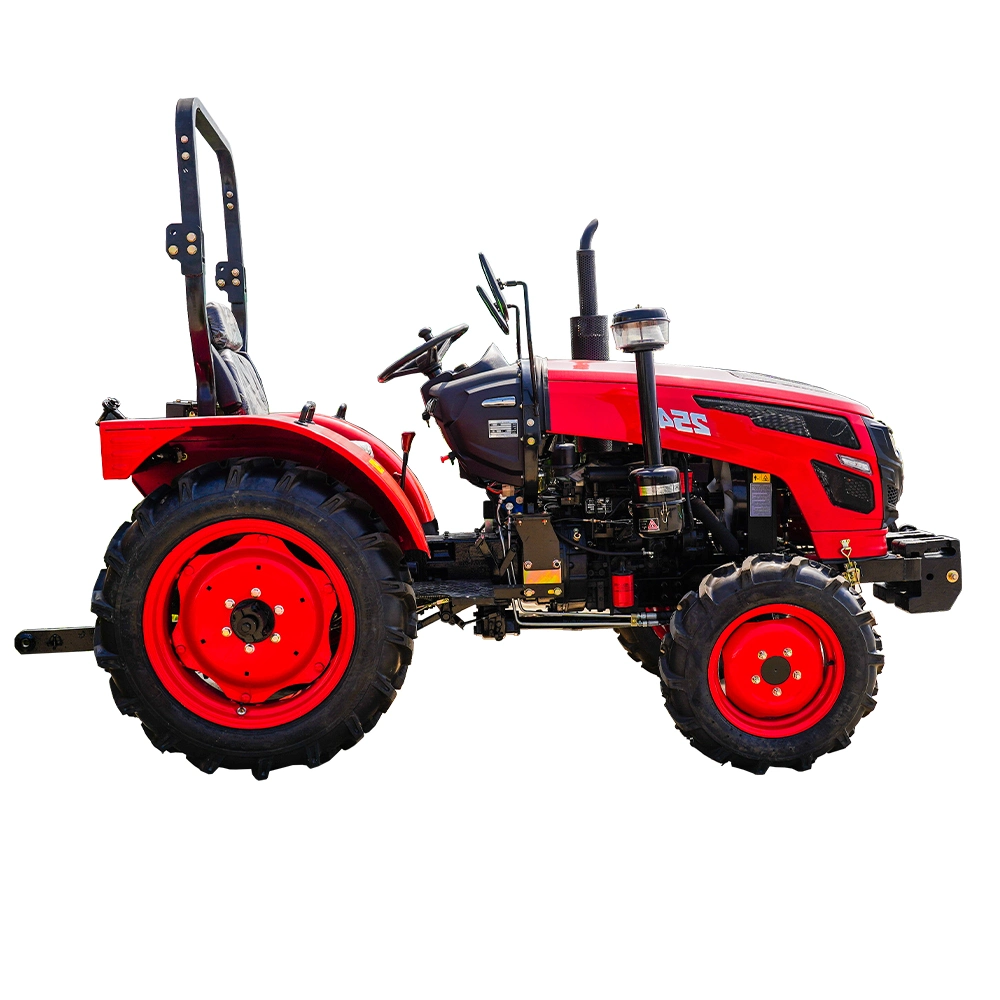 Tractores agrícolas de elevada eficiência com bom preço de venda CE com arado para Agricultura Mini 4X4 para Agricultura para estufa