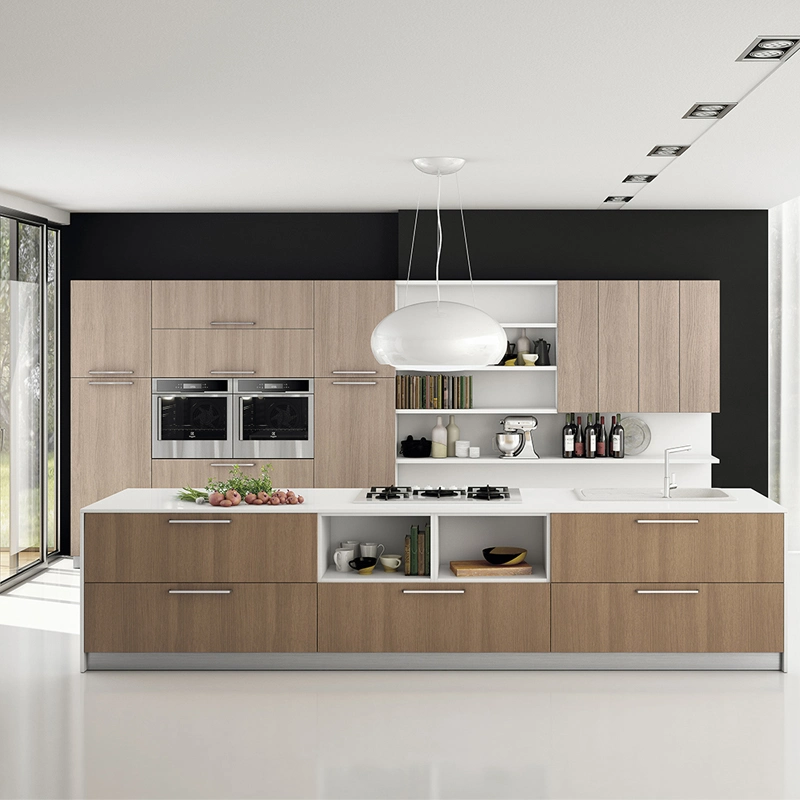 Australian Kitchen Style Original Factory Modern Wooden Laminates Kitchen Furniture