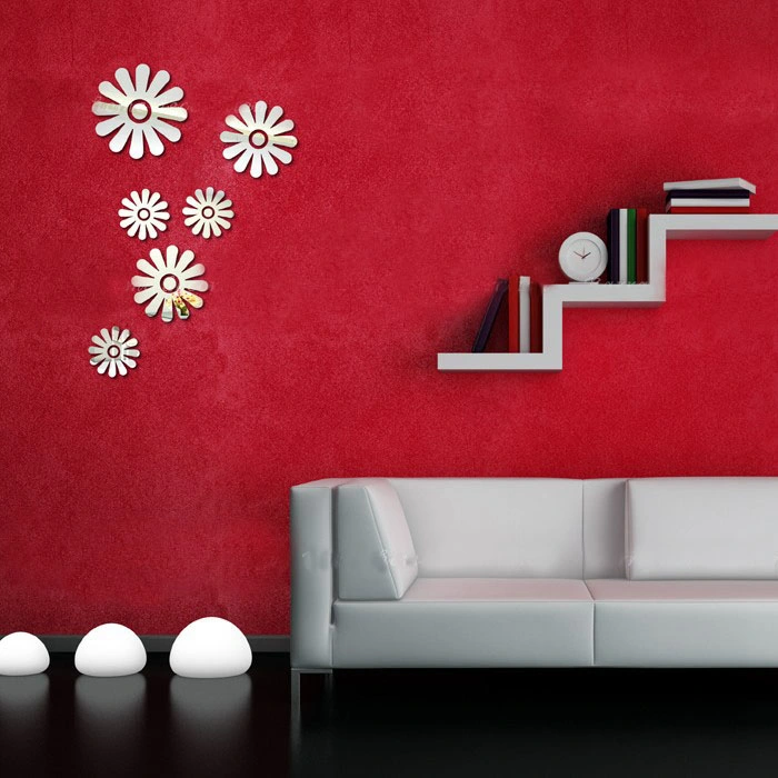 Beautiful Flowers Large Size Home Decoration Wall Stickers