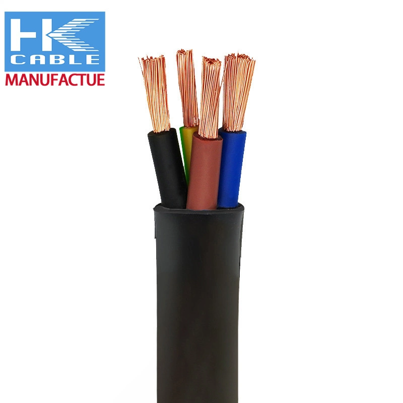 Flexible Power St Cable 4*1.5mm2 15 16AWG 4core Machine Equipment Line Full Copper Signal Alarm Control Line Waterproof