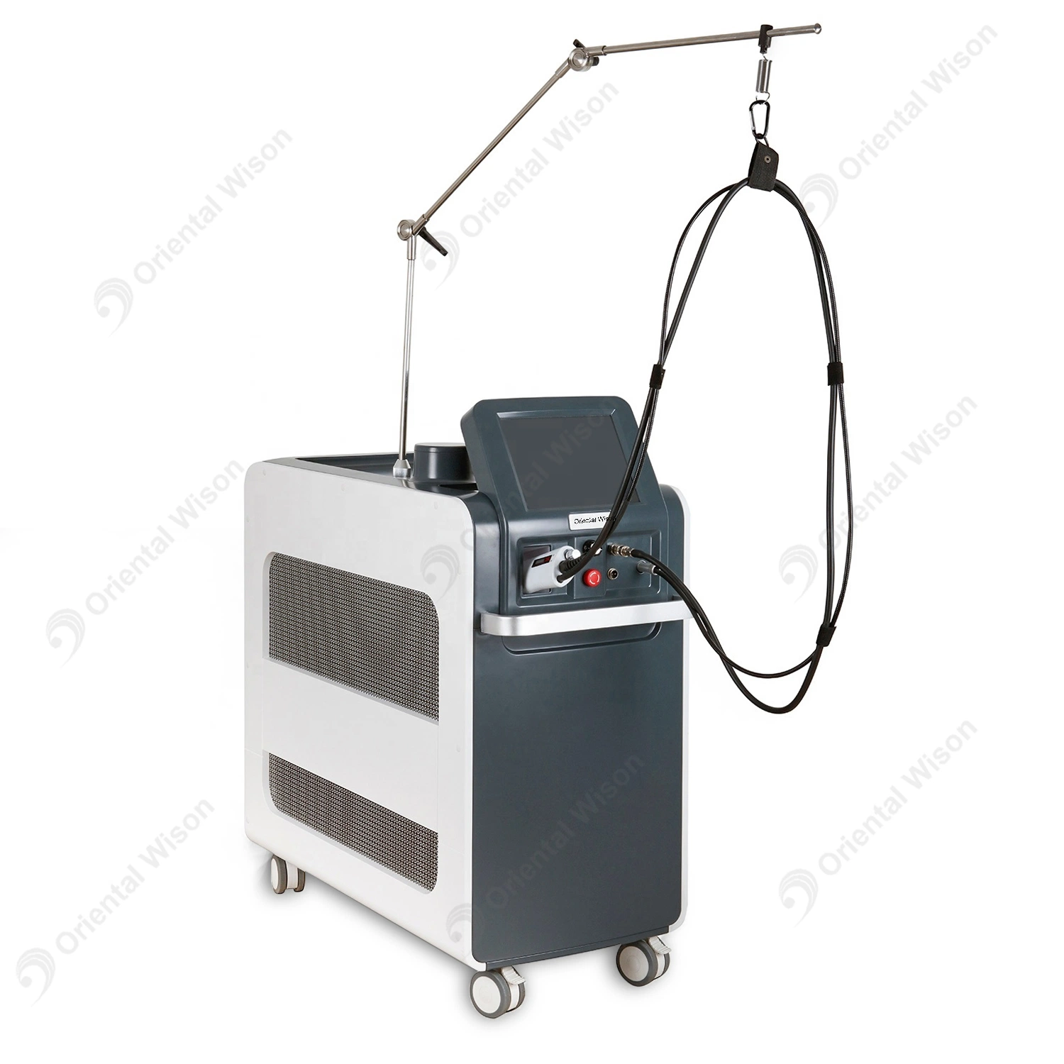 OW-G4 Alex laser 755nm Alexandrite 1064nm ND YAG avec azote Laser à fibres de refroidissement pour utilisation en salon élimination permanente des cheveux Laser