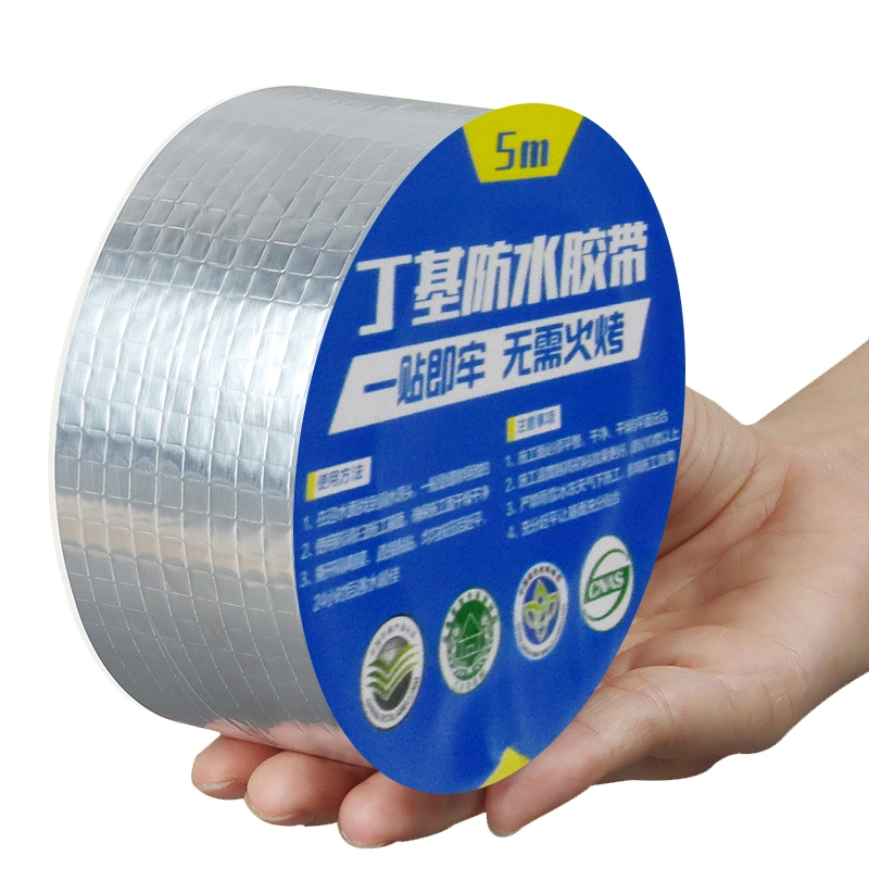 Aluminum Foil Repair Roof Crack Garden Pipe Sealing Leakproof Butyl Waterproof Tape