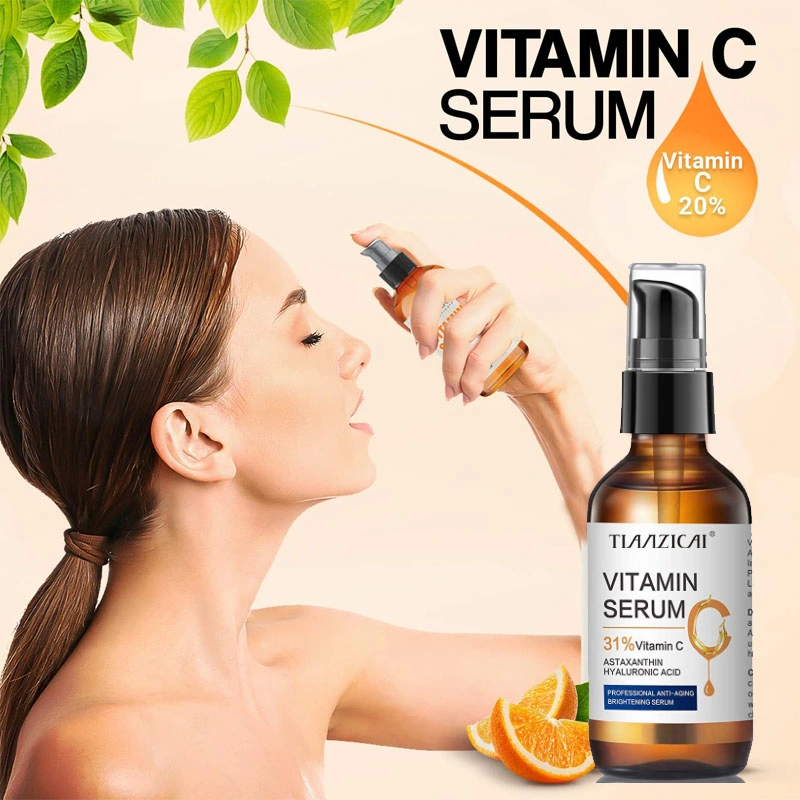 Produtos cosméticos Face grossista de produtos de branqueamento Anti Ruga vitamina C soro