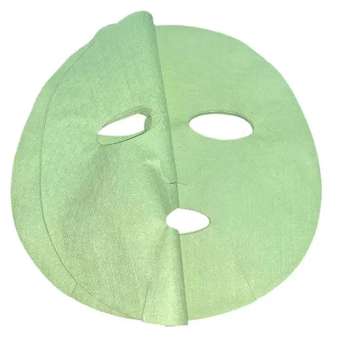 Hidratando Embranquecimento Ecológico de pele preta seca Viscose máscara facial de folhas de papel