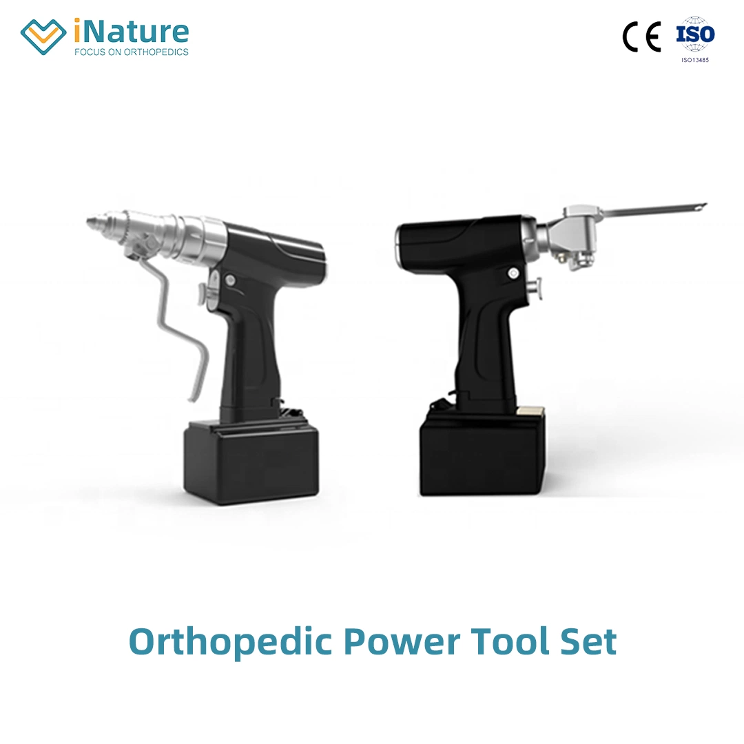 Medical Orthopedic Electric Stainless Steel Cannulated Drill Orthopedic Surgical Power Tool Set