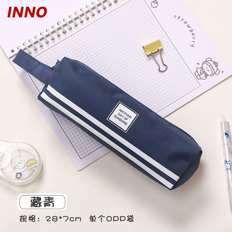 Inno Brand R041 Factory Direct Selling Stationery Bag Pencil Case Student Box Custom Colour Logo Eco-Friendly