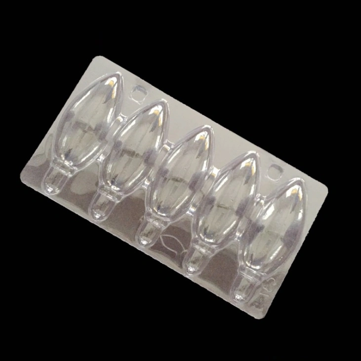 Personalizar el embalaje blister Bi-Folded Venta caliente para lámparas lámpara, el doble de embalaje blister