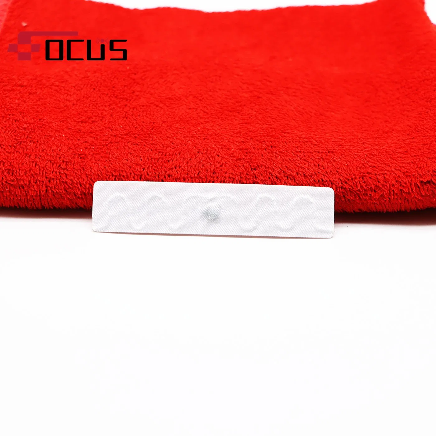 Professional Manufacturer Washable RFID Woven Textile Laundry Tag NFC Label