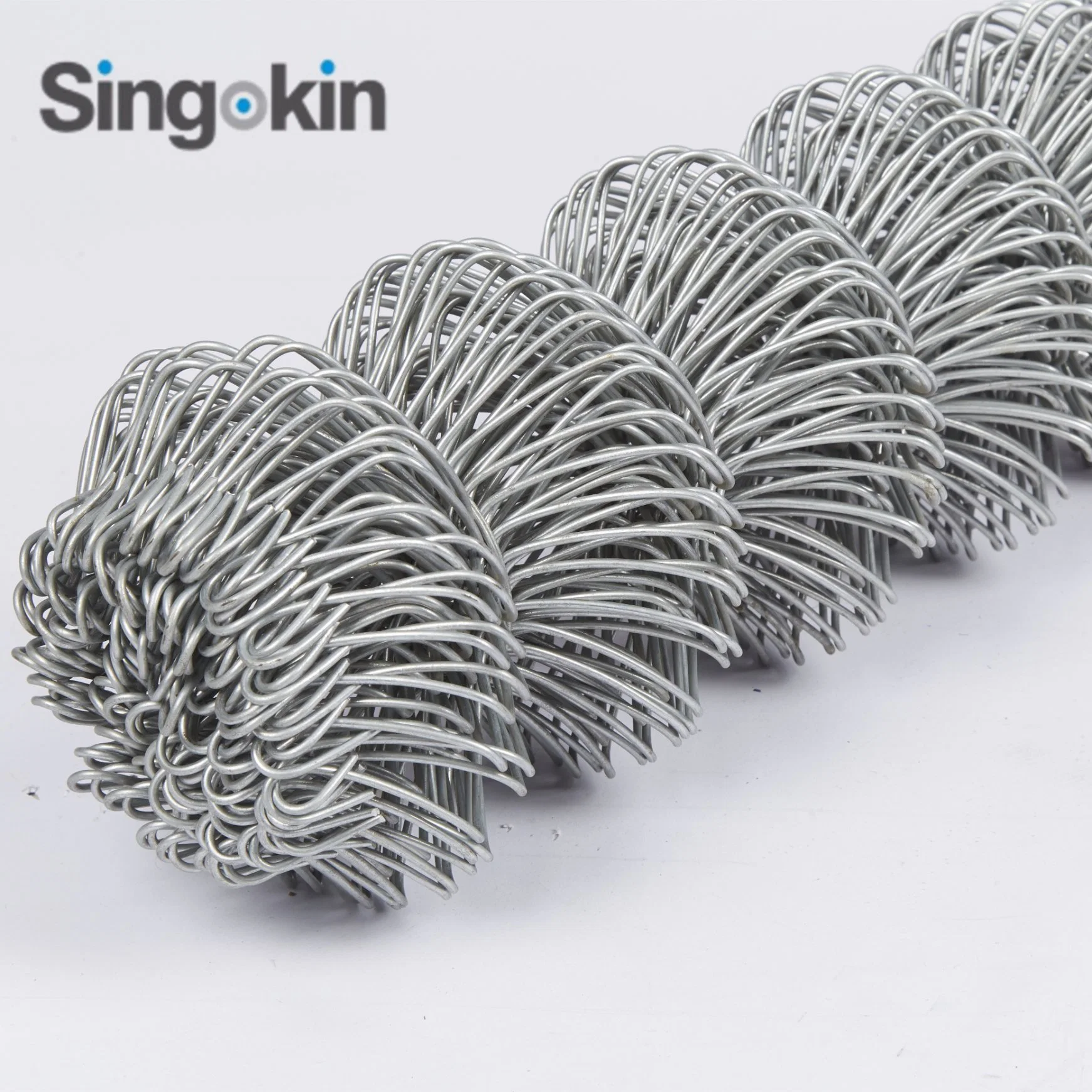 9 Gauge Diamond Cyclone Wire Mesh Chain Link Mesh Farm Fence