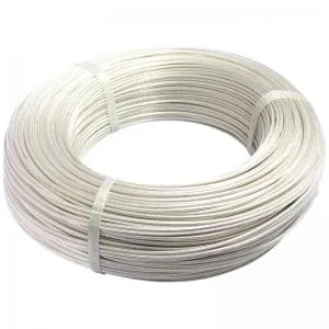 Electric 250c 18 AWG 18 AWG de cobre estañado solo hilo conductor de plata con revestimiento de PTFE aislado de calefacción calefacción Hilo de resistencia