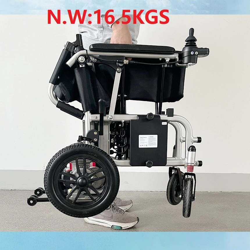 Ksm-509 Kaufen Tragbarer Leichter Nur 16,5 Kg Faltbarer Elektrischer Rollstuhl Smart Drive Medicare Wheel Chair für Behinderte