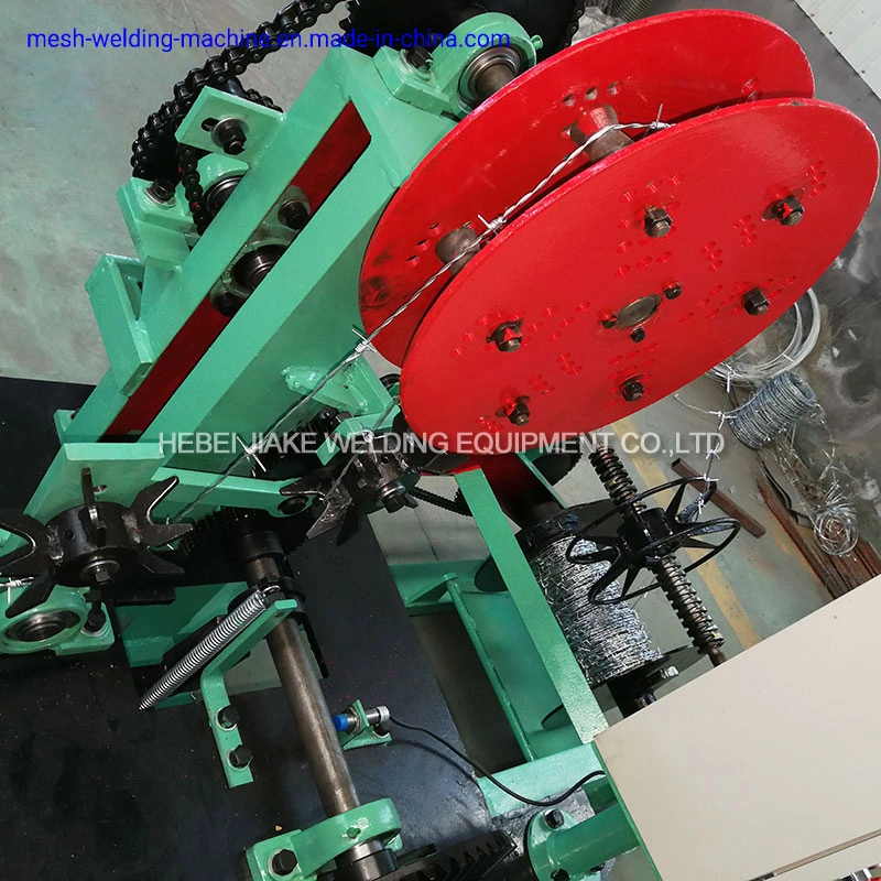 Safety System Double Wire Reverse Twisted Barbed Wire Machine