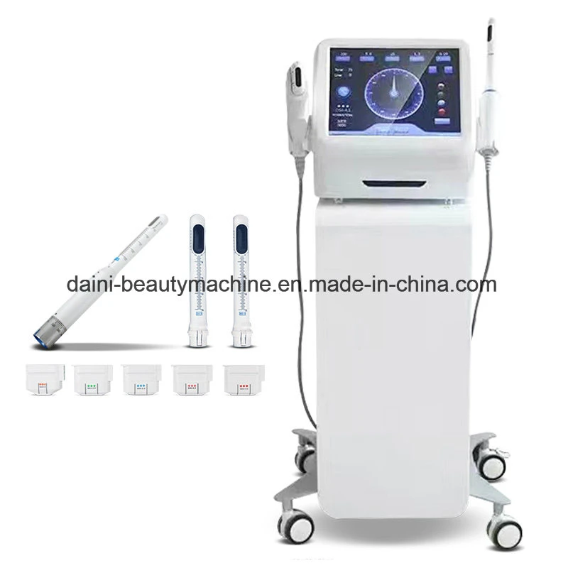 2 en 1 Machine de resserrement vaginal Hifu sans douleur pour les soins privés féminins avec resserrement de la peau pour salon