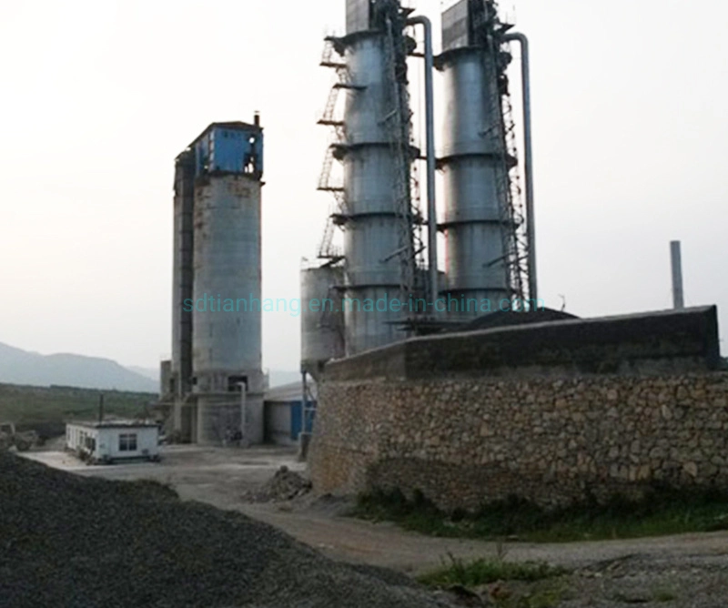 100 tpd Horno de cal de eje vertical para una rápida Cal cal hidratada planta