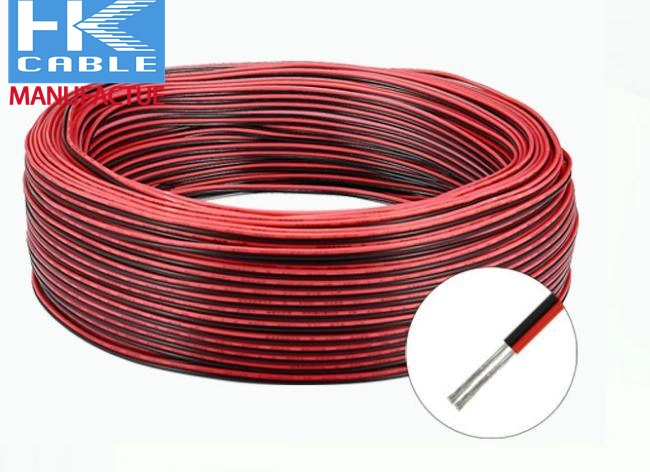 Chinese Manufacturer Supply High End Strands Transparent Speaker Cable 2 Core