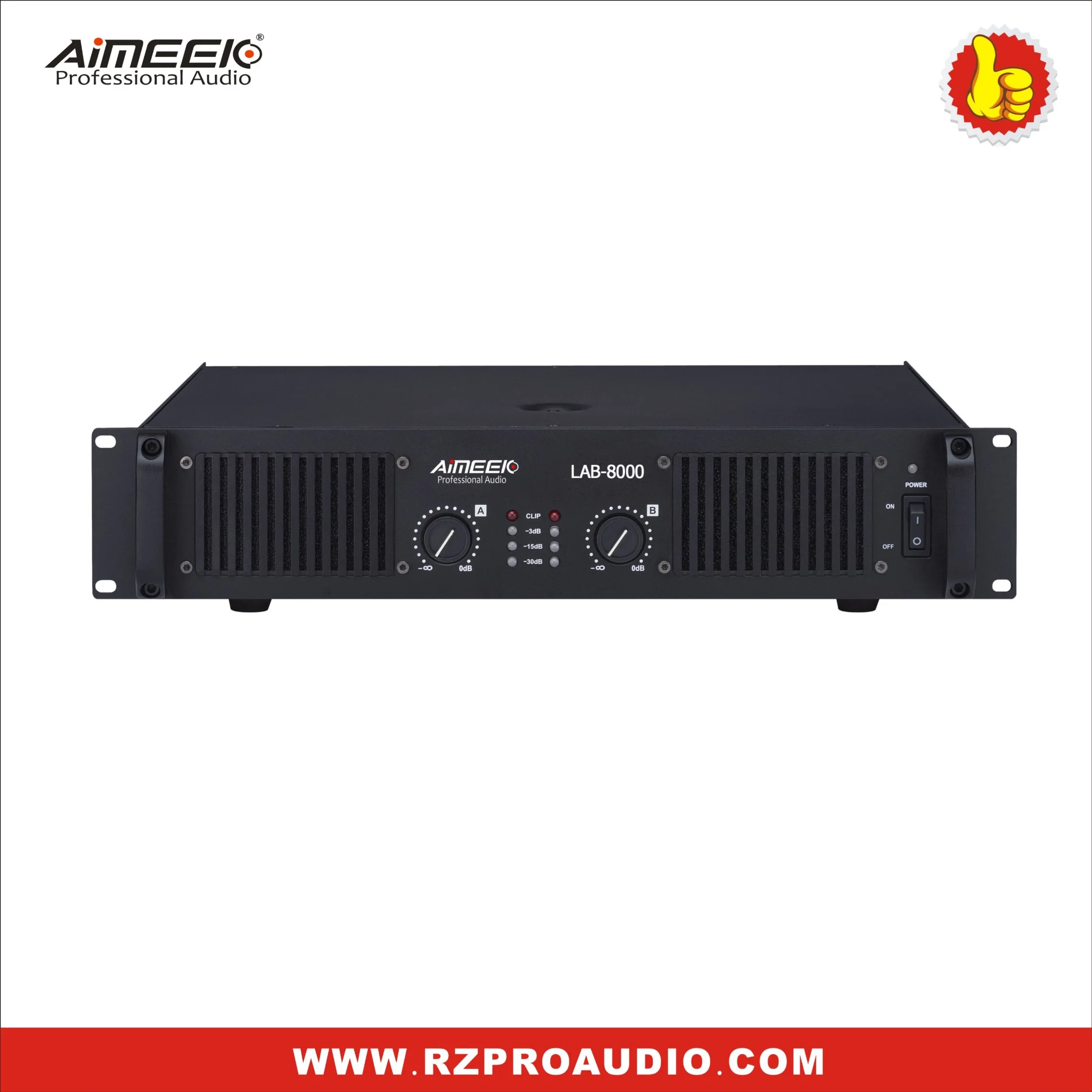 Amplificador de Laboratorio PRO de Equipamiento de Audio Profesional de Alta Potencia de 2400W