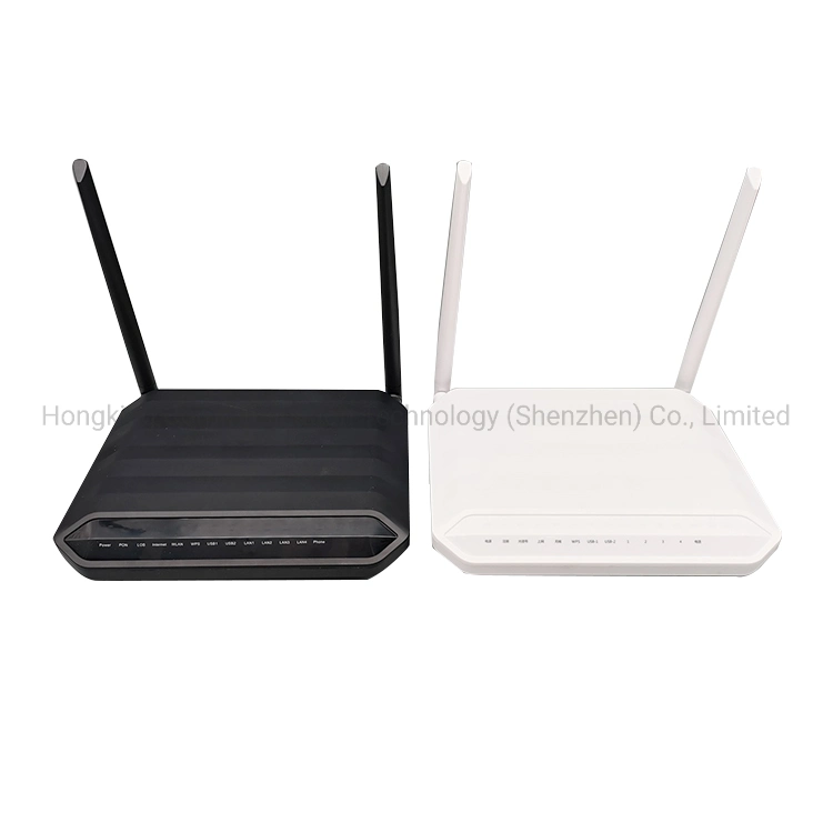 Hg6143D Dual Band AC WiFi ONU Gpon 4ge 1pots 2.4G 5g WLAN WiFi 6143D Xpon Ont