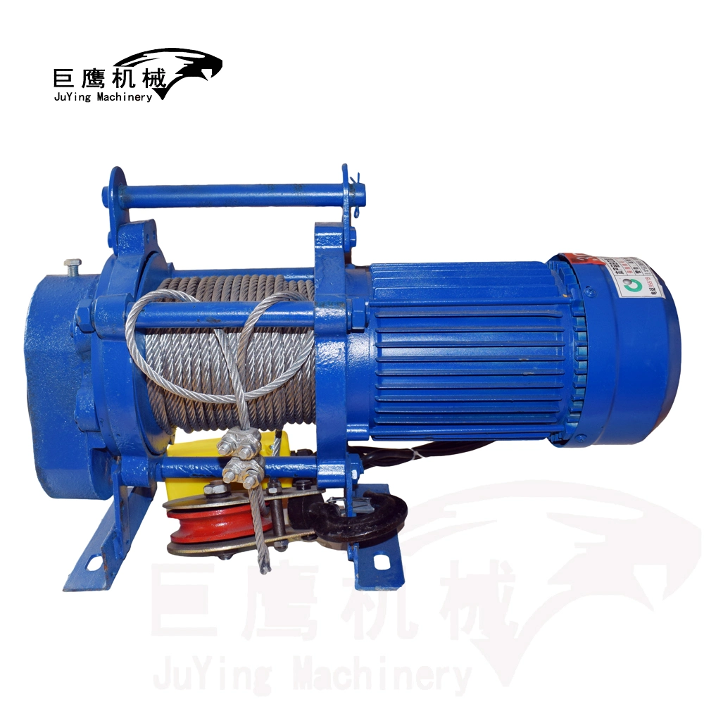 Three Phase380V-440V Single Phase 110V-220V 500kg, 1000kg, 1500kg Wireless Remote Control Kcd Type Electric Power Hoist Electric Engine Winch