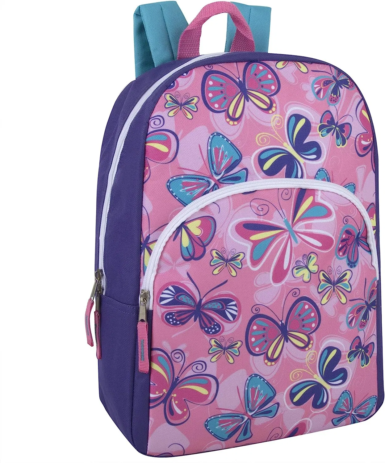 Unisex Kids' Character Backpacks with Adjustable, Padded Shoulder Straps (15")