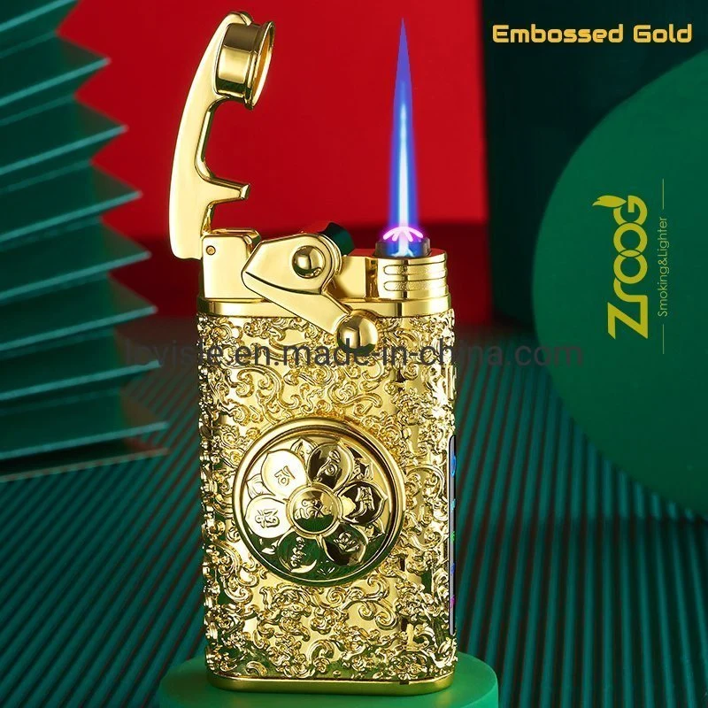 Rotation Spinner Lighter 2 в 1 газовых и электрических бутиках Уменьшите давление