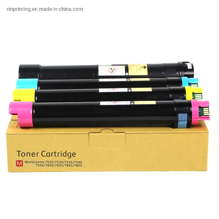 Office Laser Printer Compatible Color Toner Cartridge for Xerox Workcentre C7525 C7530 C7535 C7545 C7556 C7830 C7835 C7845 C7855