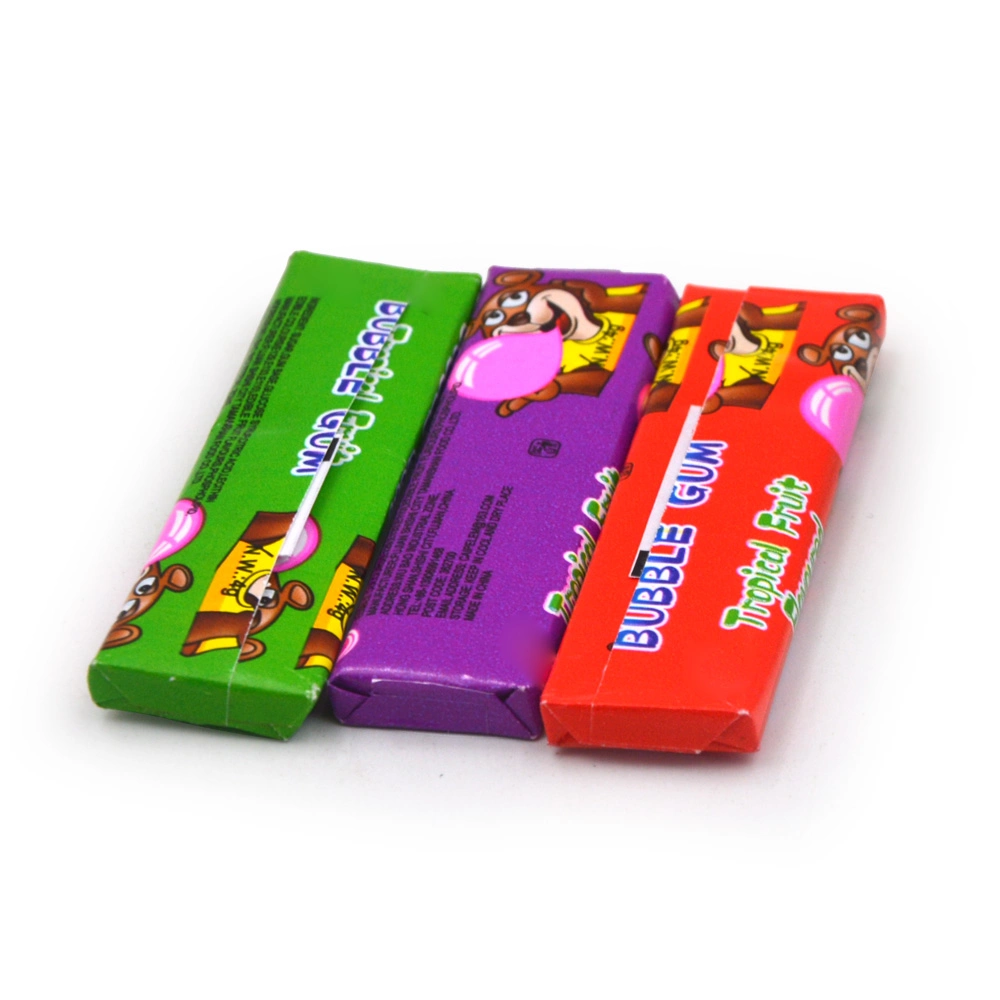 7cm 4G Long Fruit Flavor Tattoo Bubble Gum