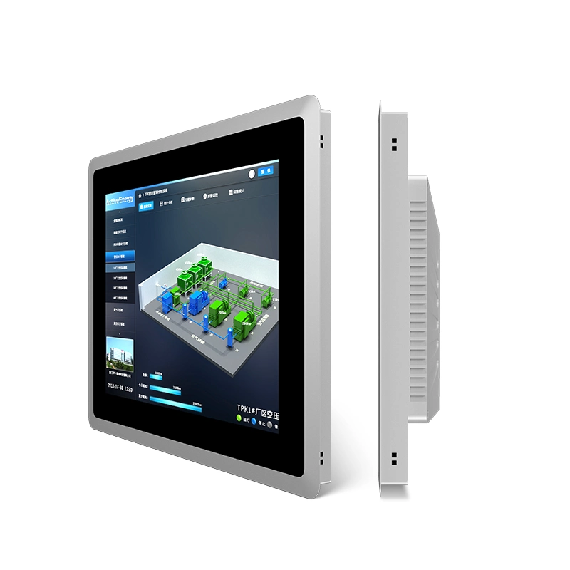 Lüfterloser Industrie-PC mit Touch Panel-PC, integriert 7 10 15 19 21 Zoll Android Windows Kapazitiver Industrie-Computer mit RFID All-in-One-PC IP65 Industrial Panel-PC