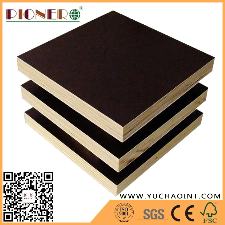 18mm Combi Core Melamine Black Film Faced Plywood