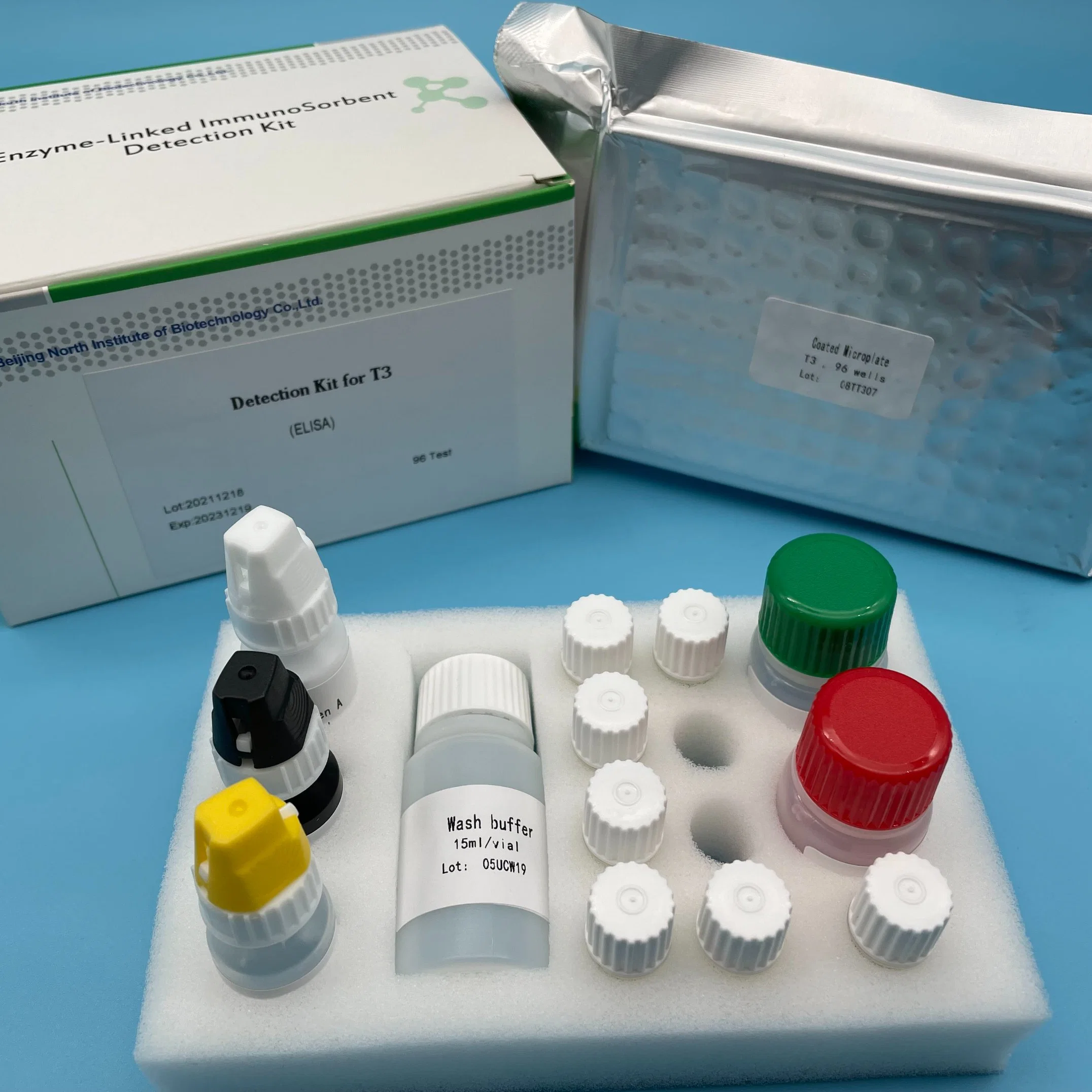 Комплект для проверки Элиза Hbcab/гепатита B поверхность Antigen Elisa тест обнаружения реактива определения наличия медицинского учреждения