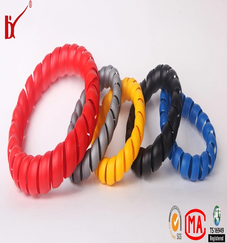 UV-Resistant Spiral Wrap Plastic Hose Protector