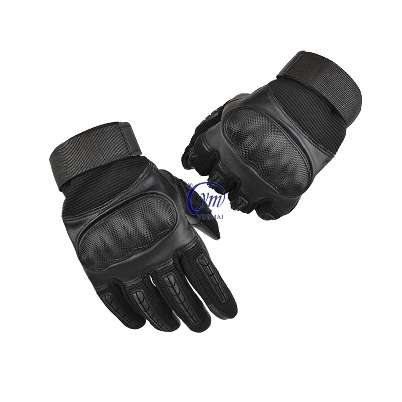 Full-Finger Leather Military Combat Tactical Gloves