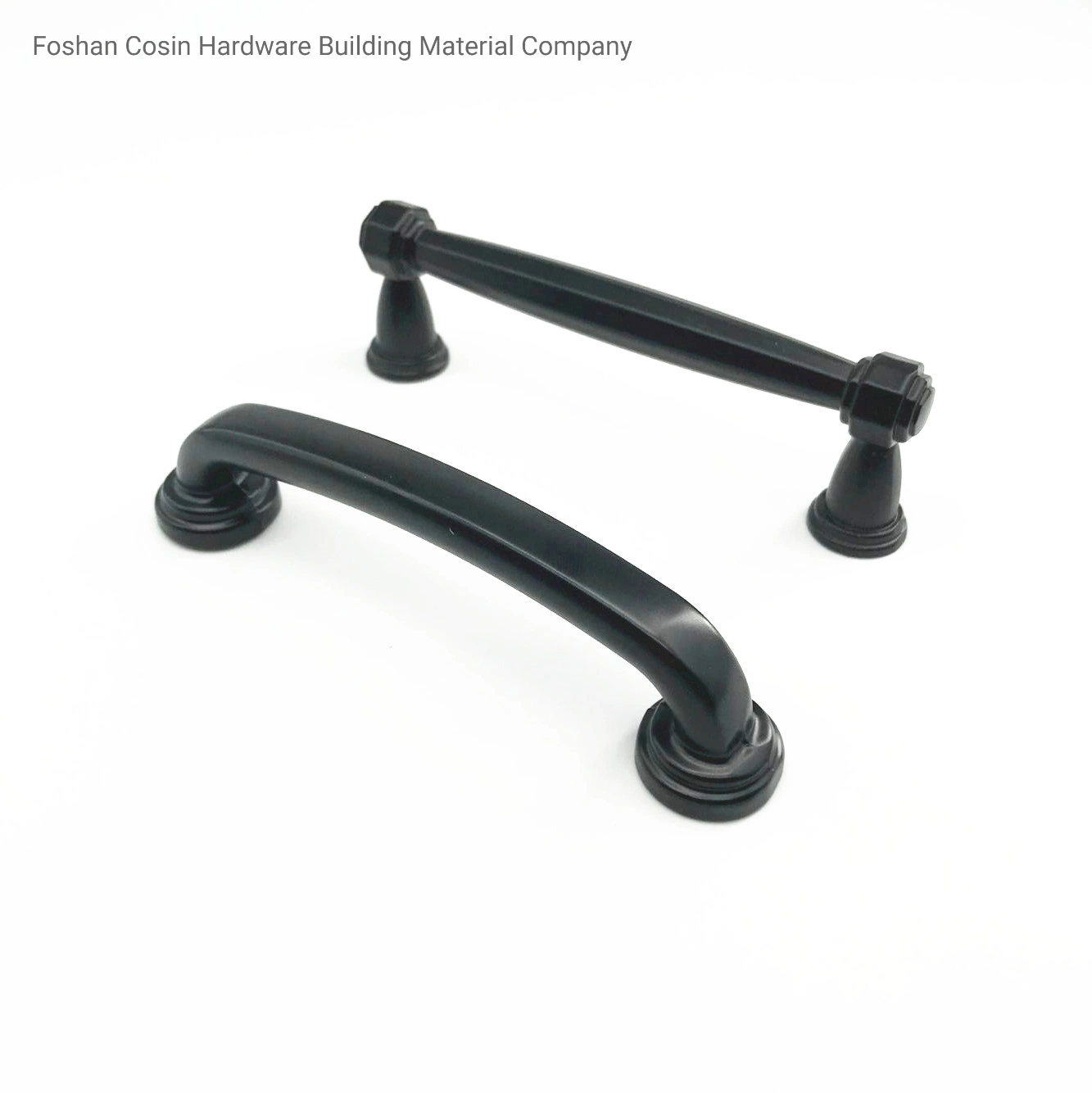 Black Series 1 Solid Zinc Black Matt Kitchen Cabinet Zinc Classical Handle