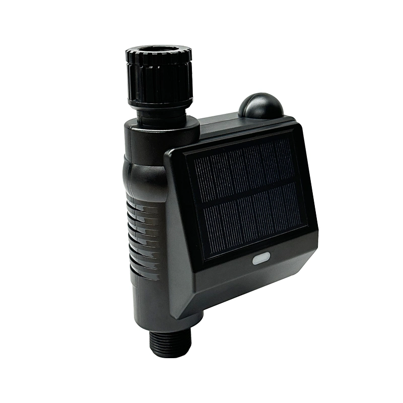 Home Phone APP Control Panel Solar Smart válvula de agua para exteriores Sistema de controlador de temporizador