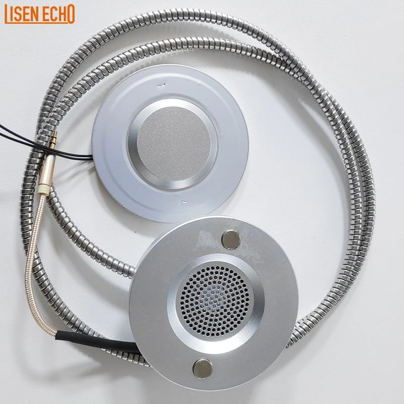 Newest All-Metal Body Magnetic Switch Headphone Speakers for Museum