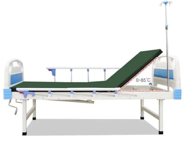 Medical Instrument Top Quality in The Market Medical Emergency Hospital Bed Stretcher with I. V. Pole Yxh-2L