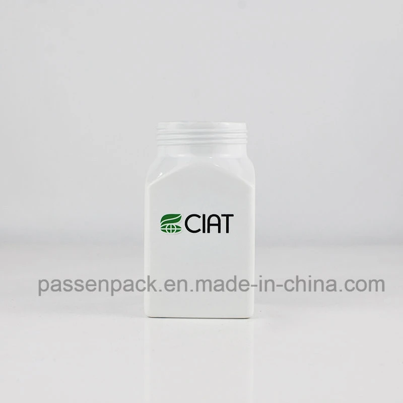 Aluminum Bottle Square Bottle White Container Cosmetic Package Medical Package